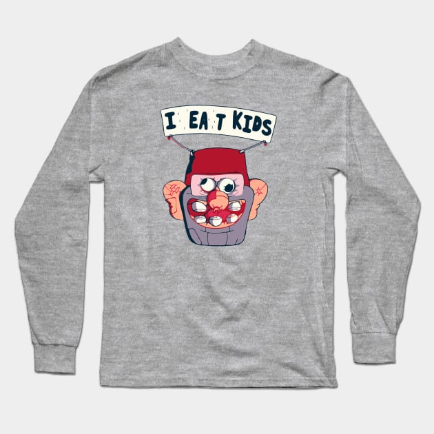 I ea t kids Long Sleeve T-Shirt by Anna Senpai